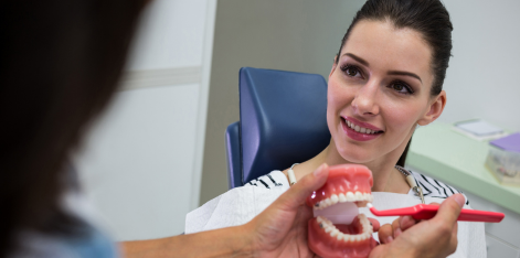 Dental bridge caring