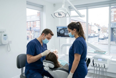 Ministerial visit in Ghauri Dental Centre Ministerial visit in Ghauri Dental Centre